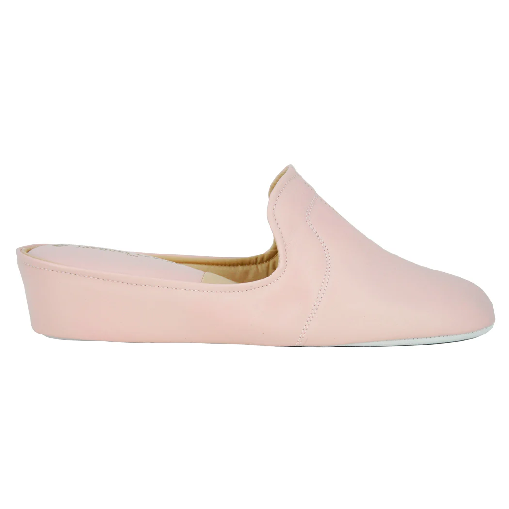 1018 Leather Wedge Slipper - Image 2