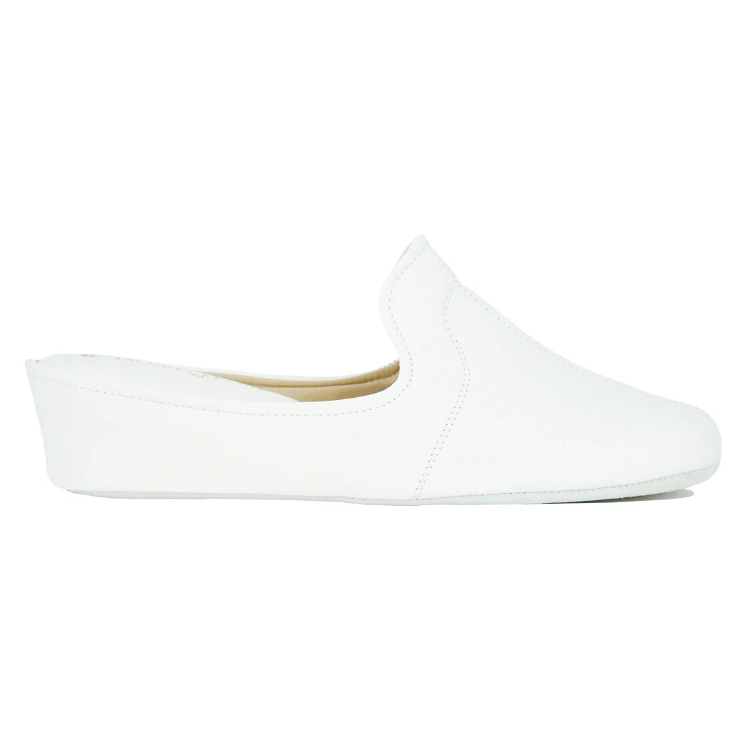 1018 Leather Wedge Slipper - Image 2