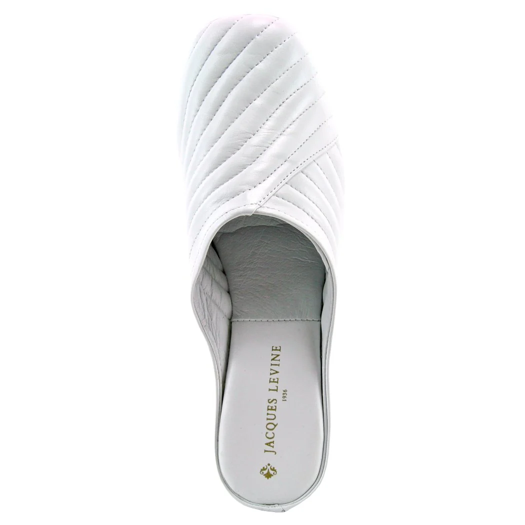 1221 Leather Wedge Slipper - Image 3