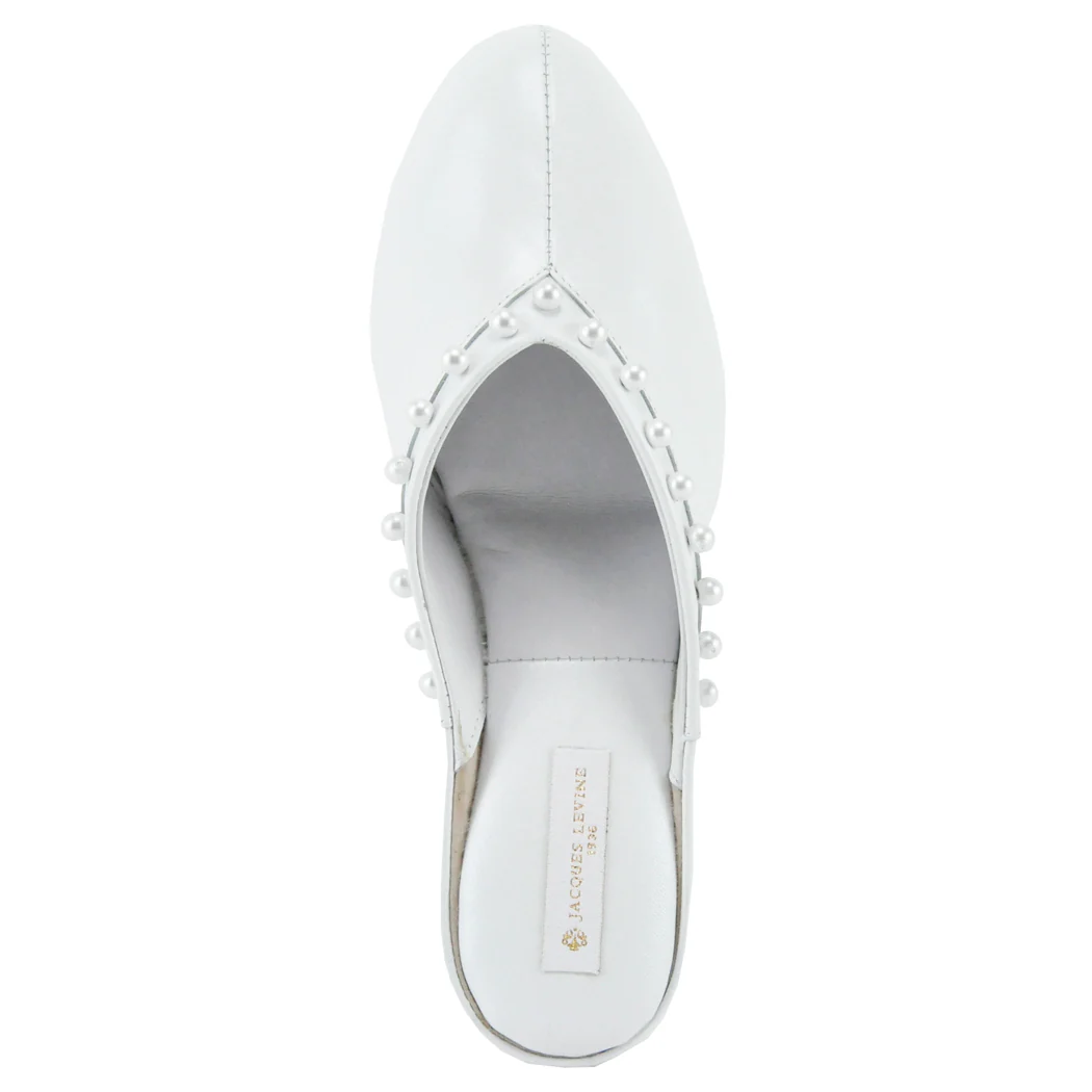 4640 Wedge Pearl Trim Slipper - Image 3