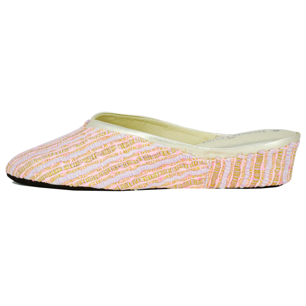 4640 Suliman Print V-Trim Slipper - Image 4