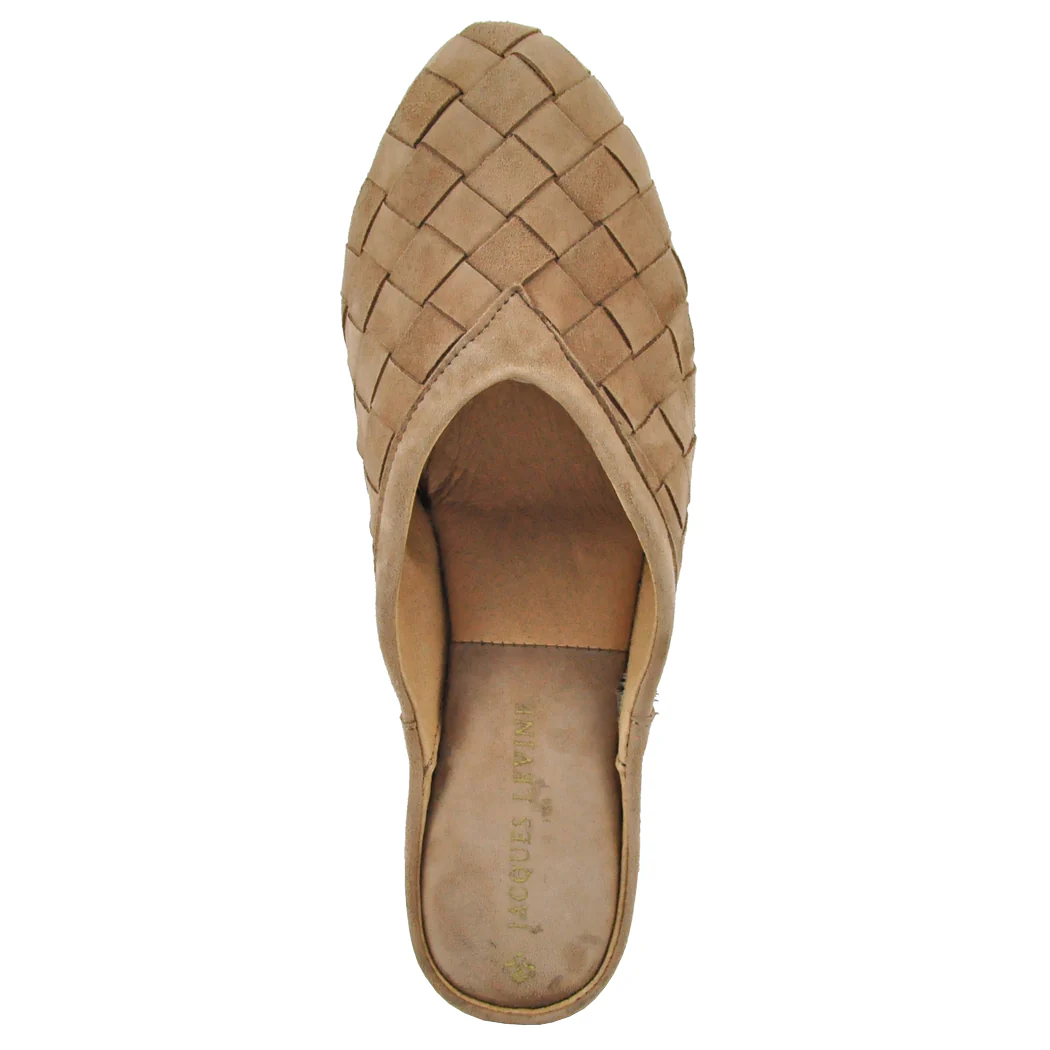 4640 Woven Suede Wedge Slipper - Image 3