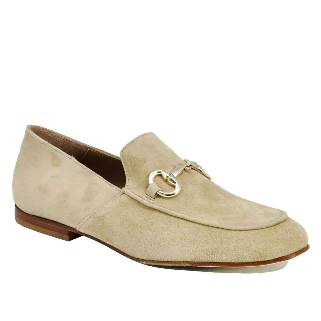 783 Suede Flat Loafer