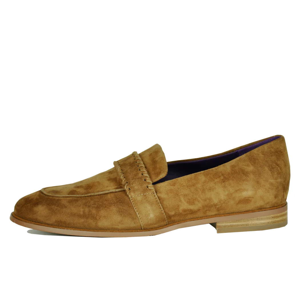 Abbra Suede Stich Closed Moc - Image 4