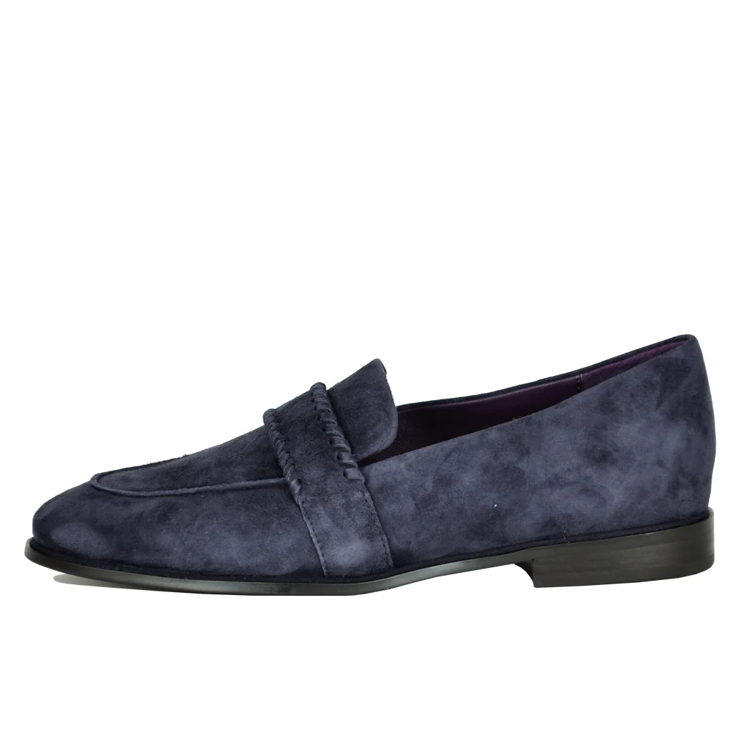 Abbra Suede Stich Closed Moc - Image 4