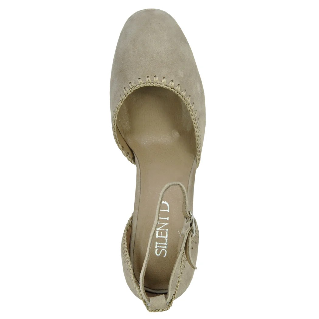 Addie Suede Closed Platform Sandal - Image 3