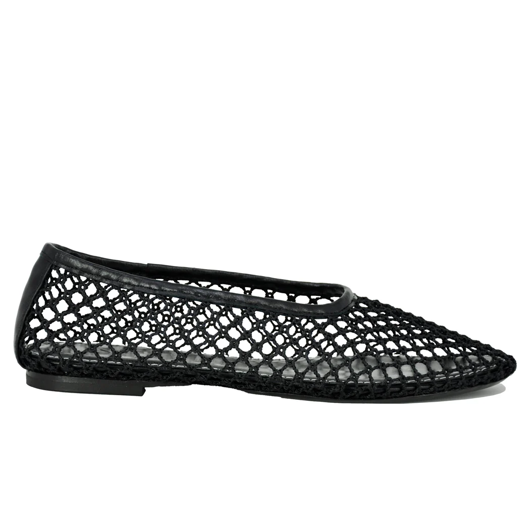 Alba Netting Ballet Flat - Image 2