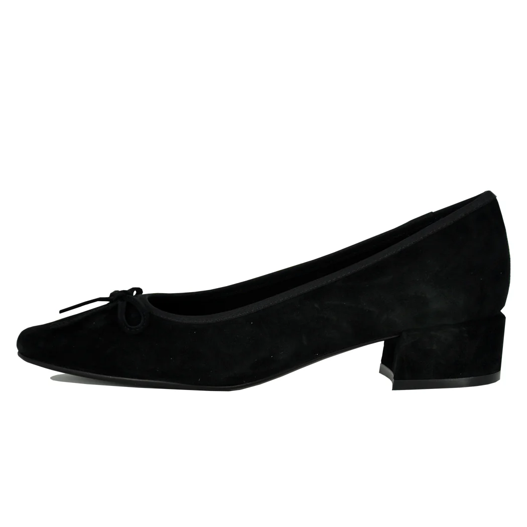 Aleka Suede Heel Pump - Image 4