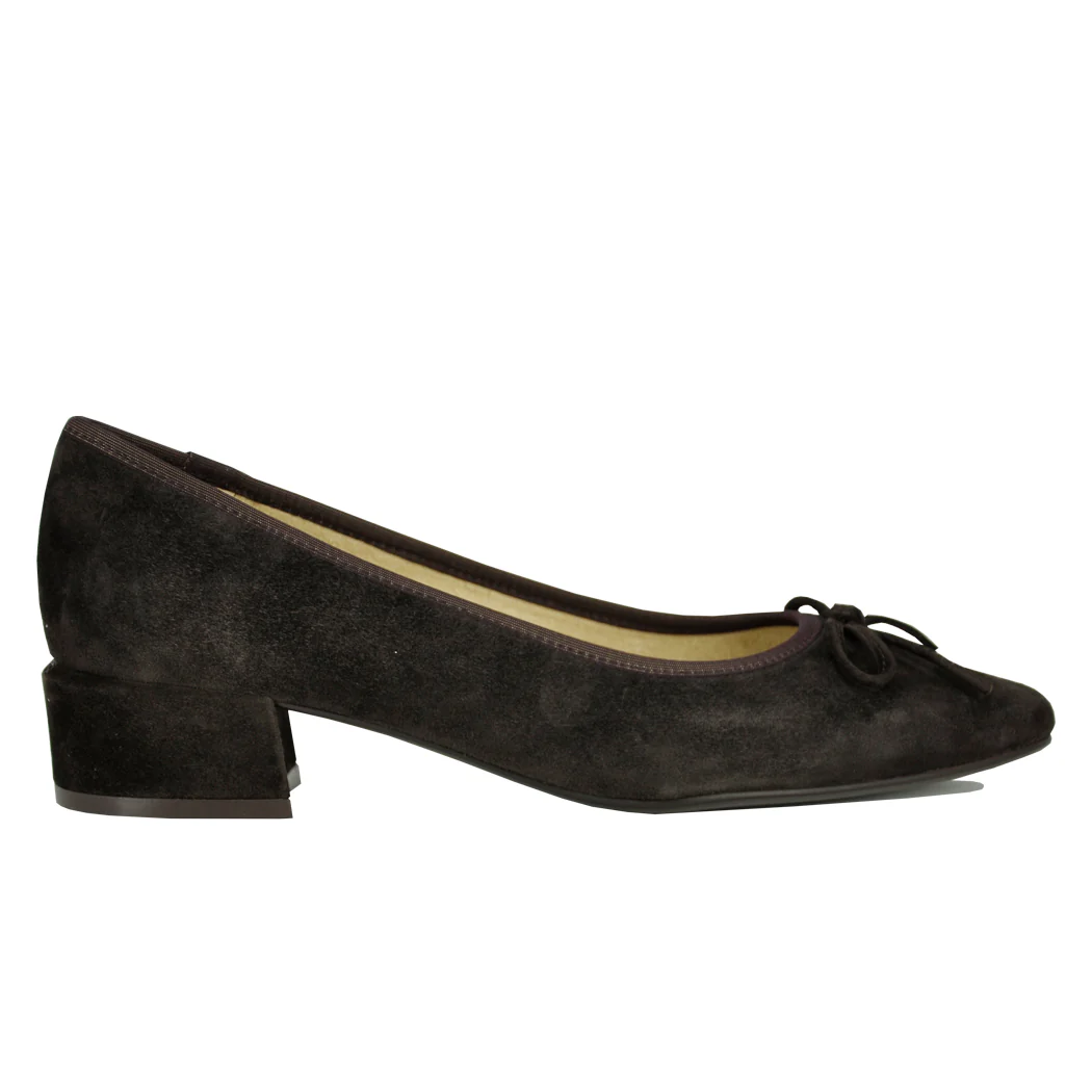 Aleka Suede Heel Pump - Image 2