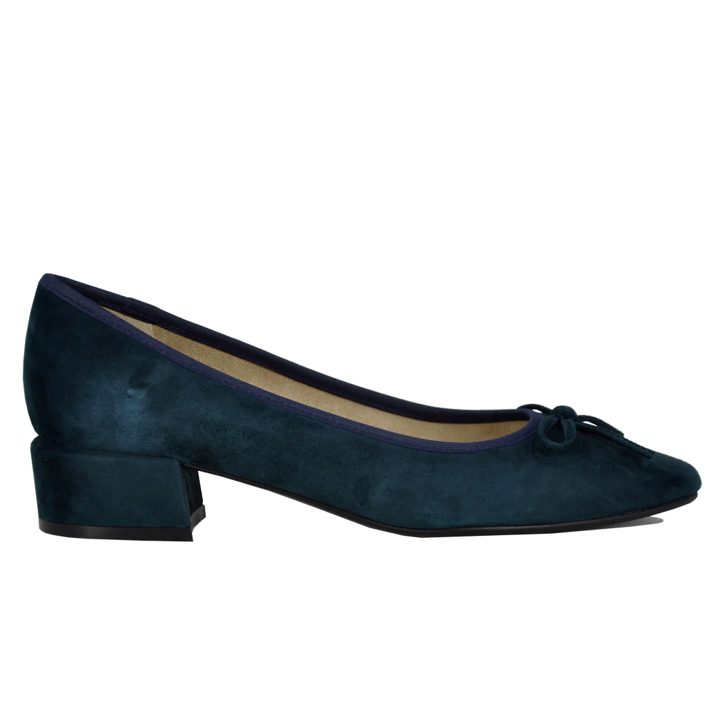Aleka Suede Heel Pump - Image 2