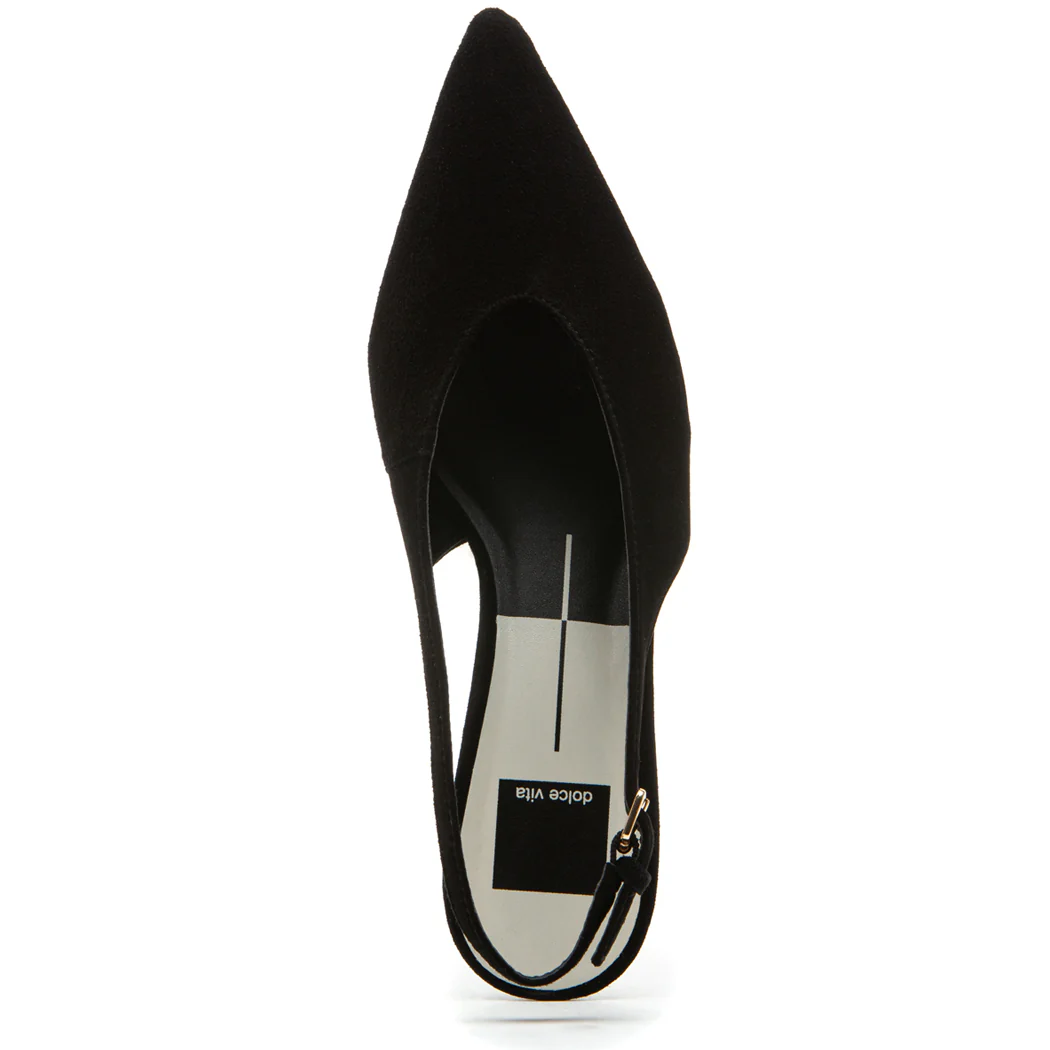Alenna Suede Heel Slingback - Image 3