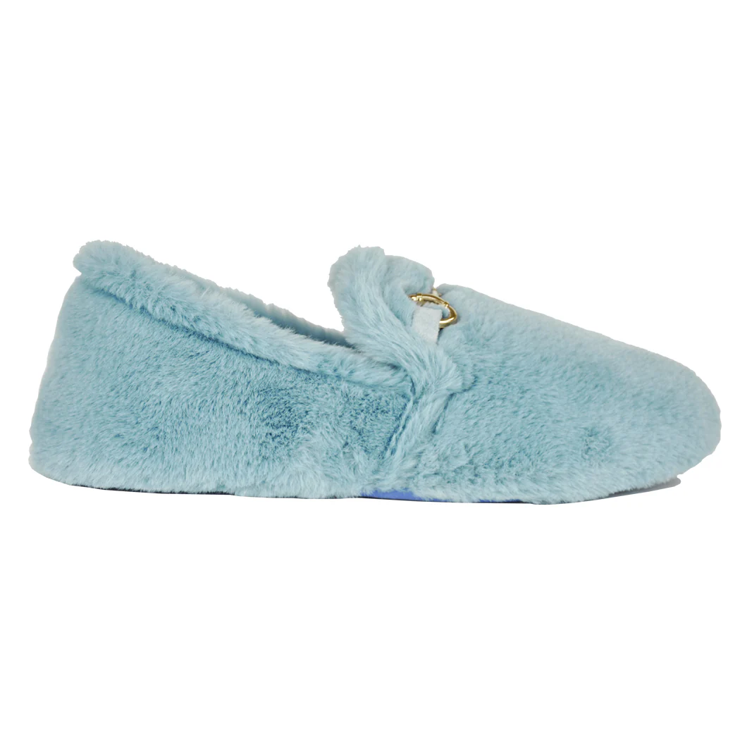 Alyson Fur Bit Closed Slipper - Image 2