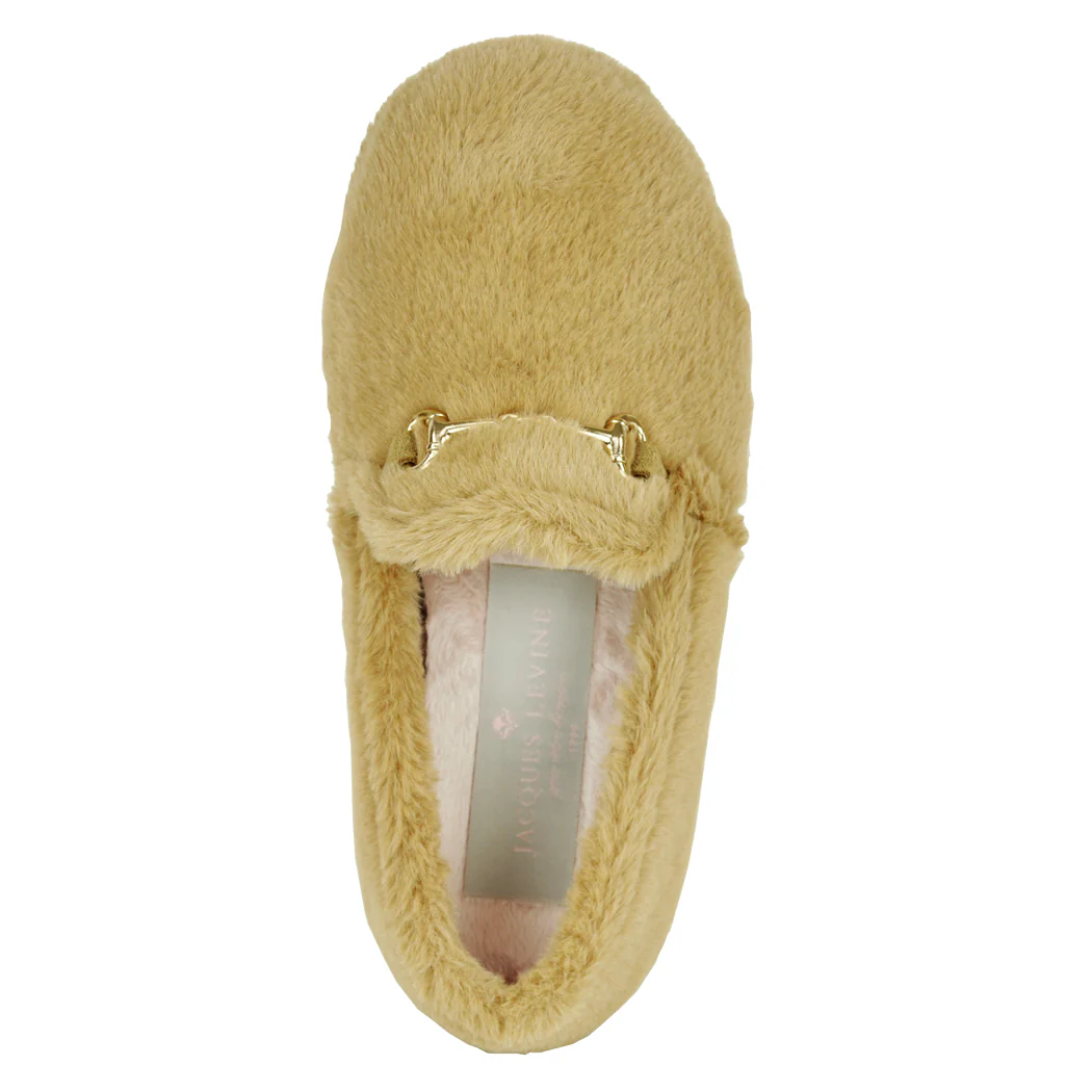 Alyson Fur Bit Closed Slipper - Image 3
