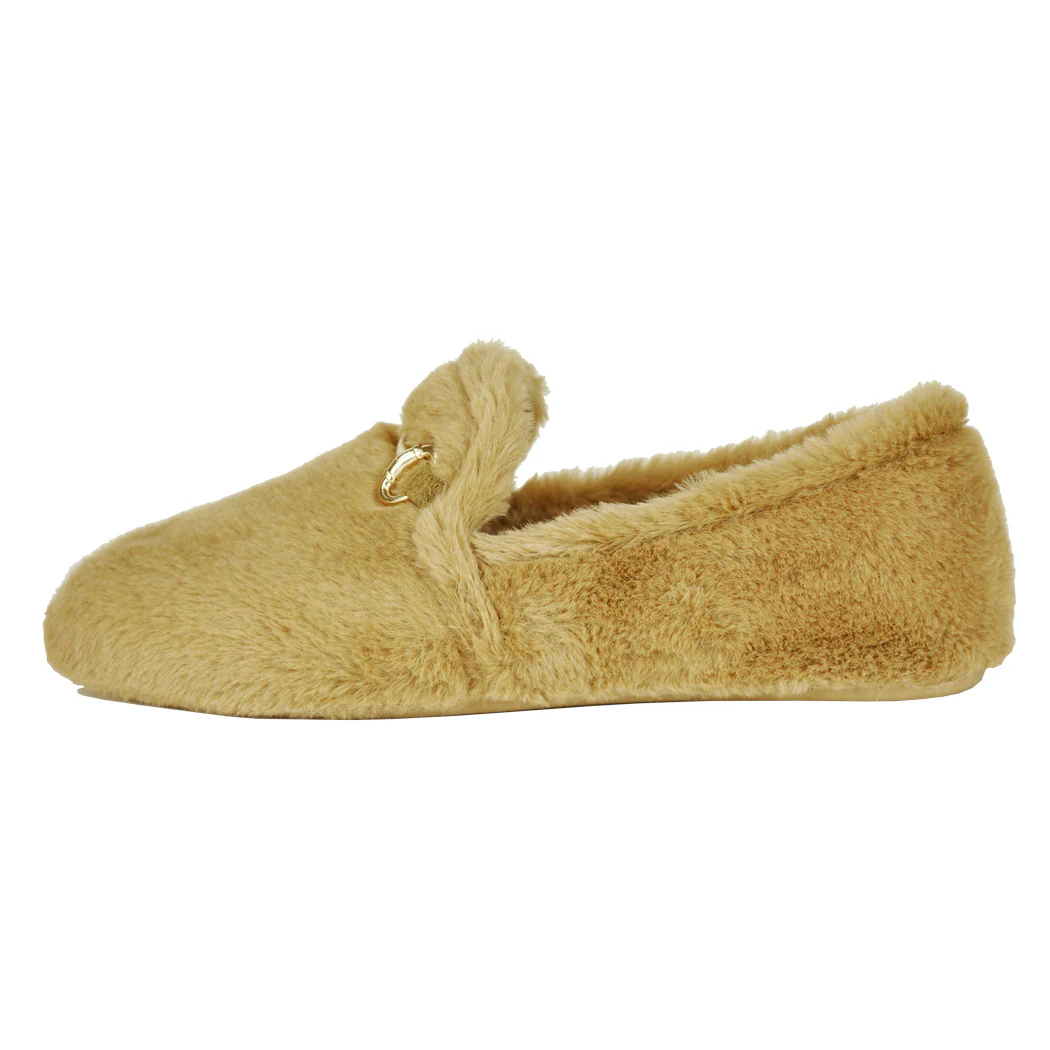 Alyson Fur Bit Closed Slipper - Image 4