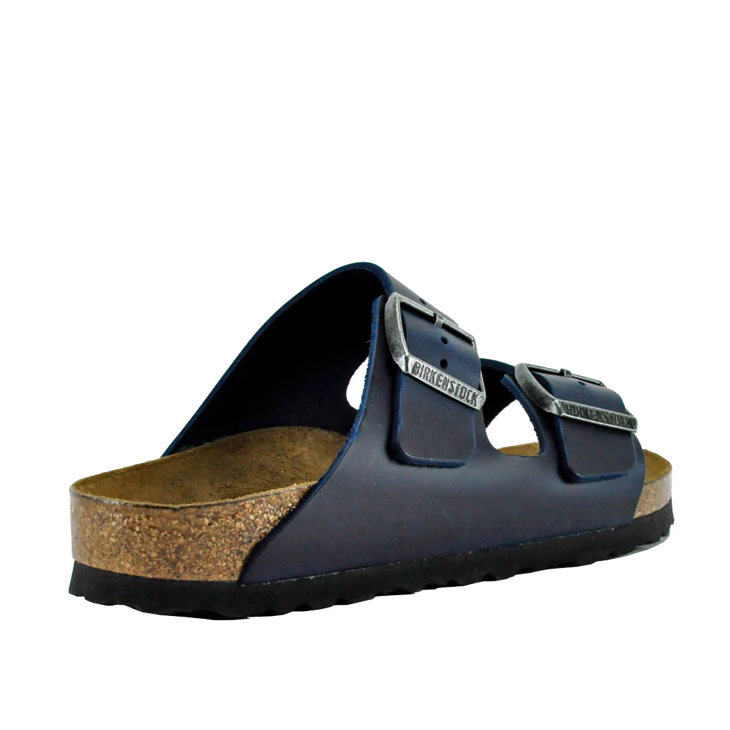 Arizona-N1013644 Oiled Leather Footbed Slide - Image 3