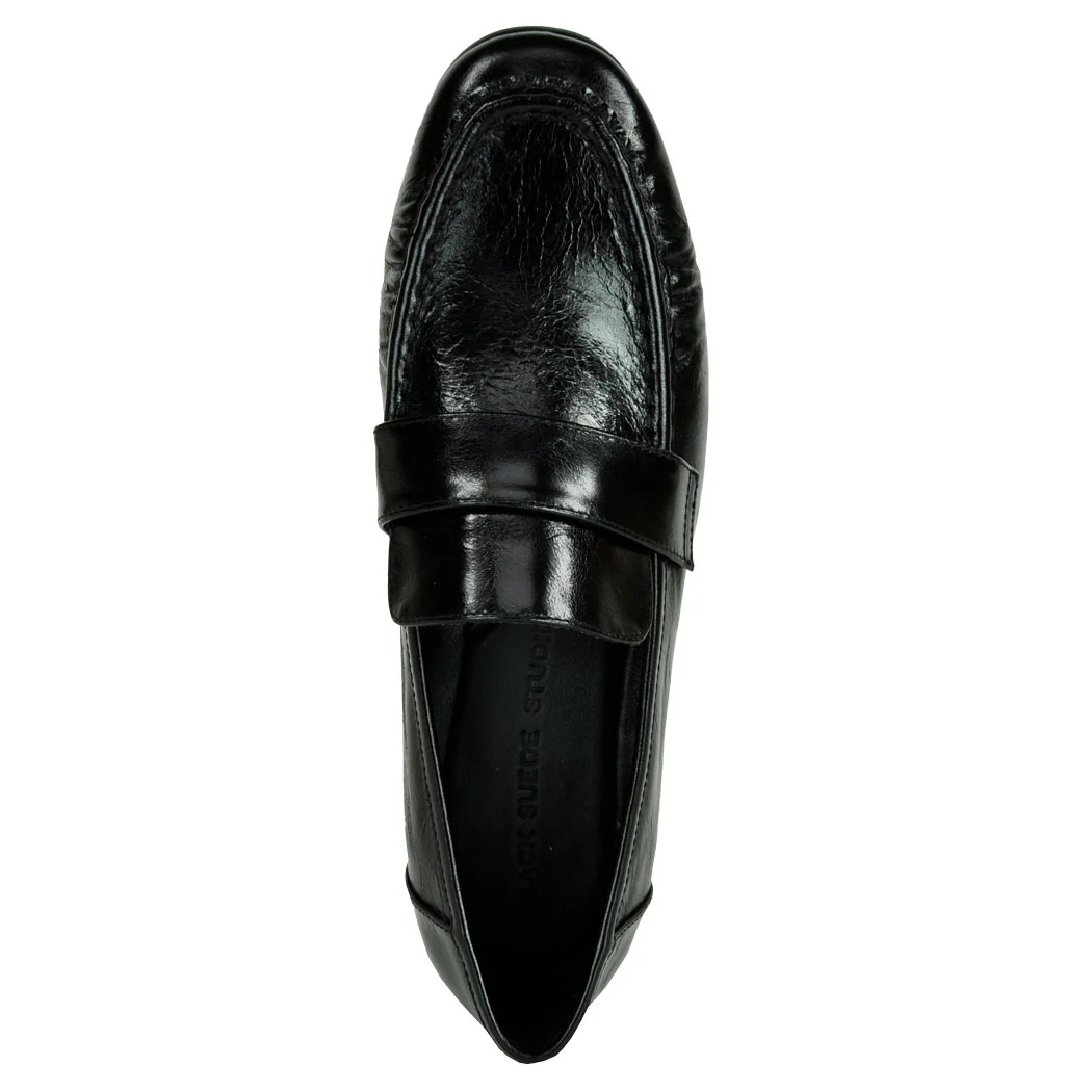 Arrow Crinkled Patent Leather Loafer - Image 3