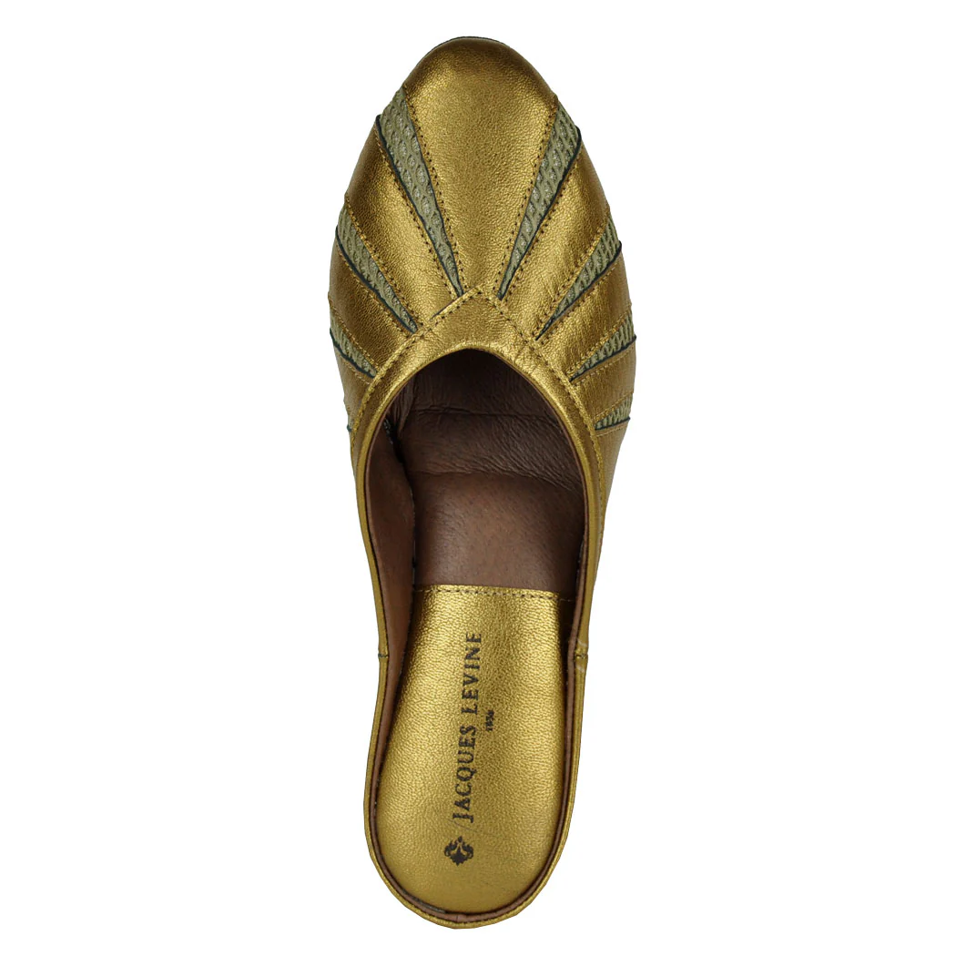 Babs Leather & Mesh Slipper - Image 3