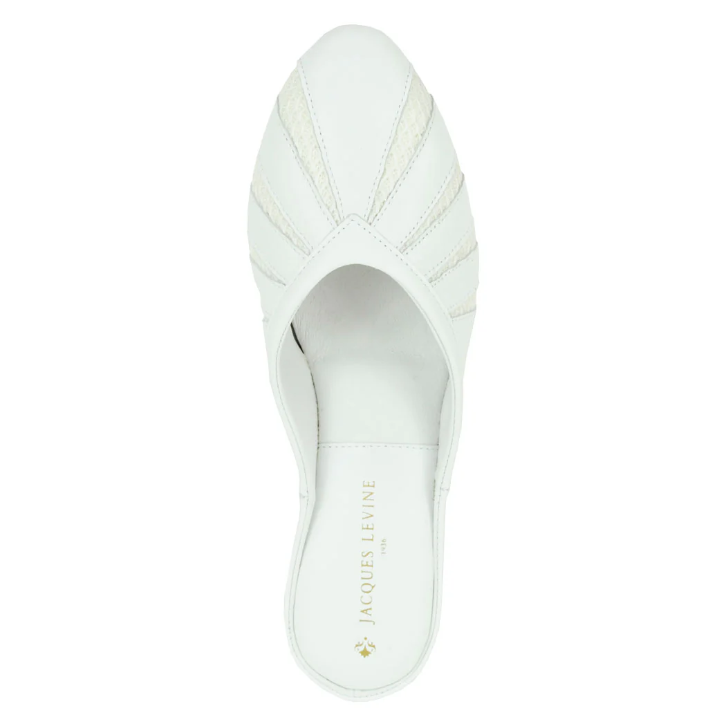 Babs Leather & Mesh Slipper - Image 3
