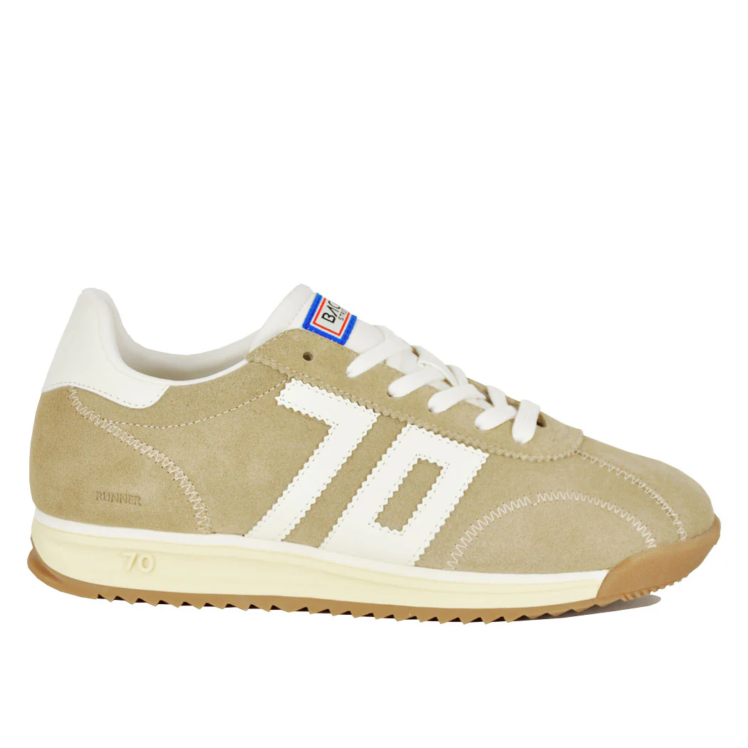 Runner Suede Stitch Tie Sneaker - Image 2