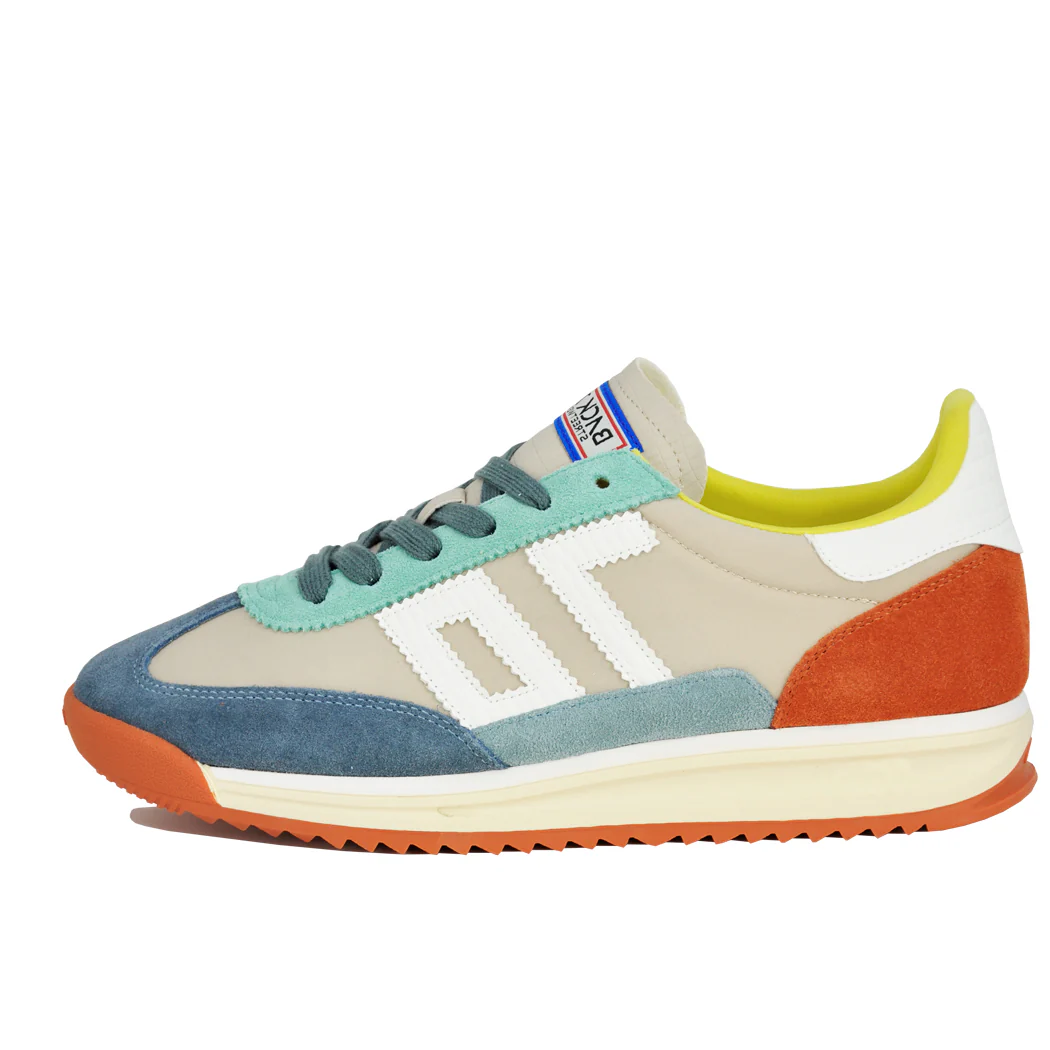 Barkley-Jogger Multi Jeans Orange Sneaker - Image 4