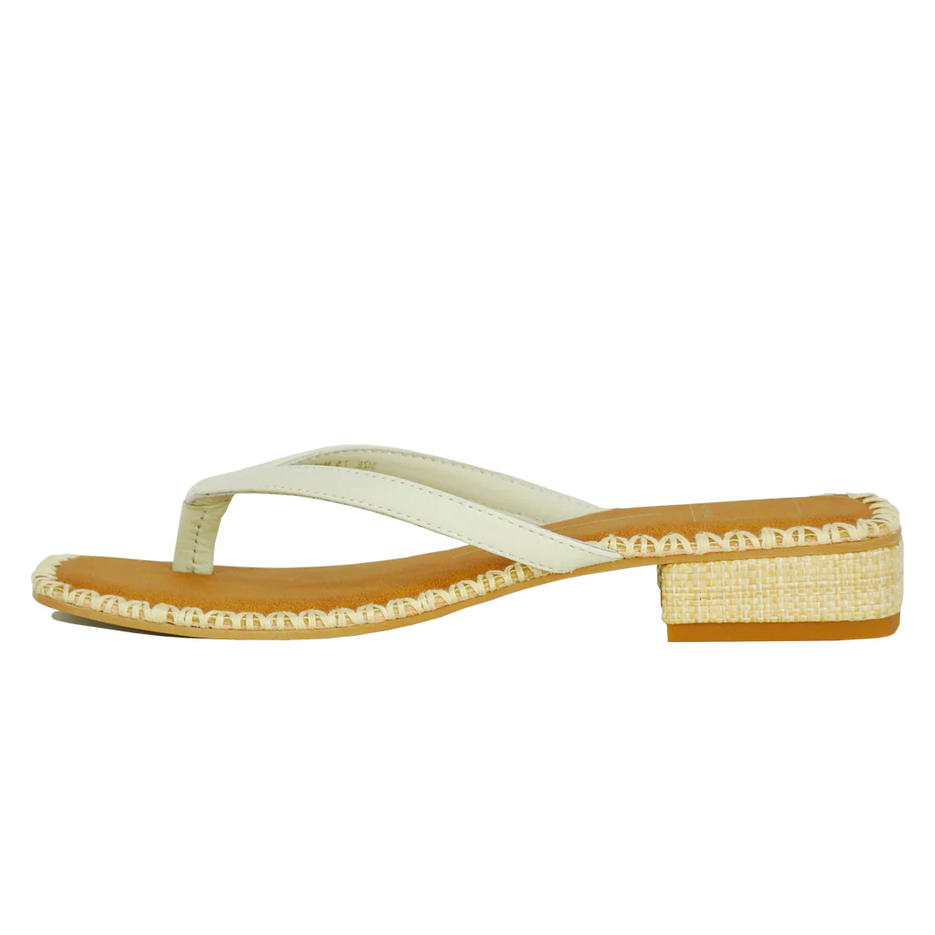 Barty Leather Heel Thong - Image 4