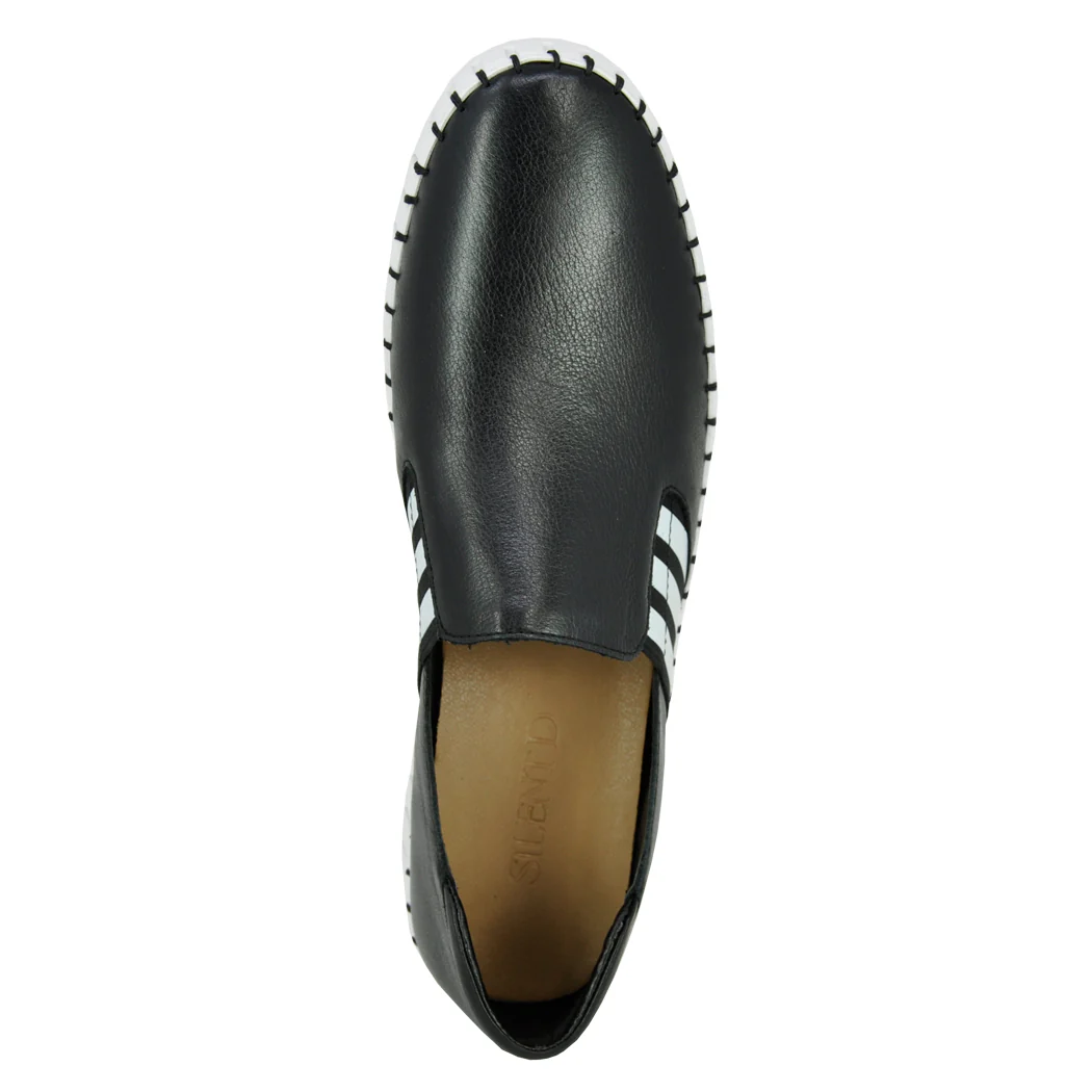 Becca Leather Platform Slip On - Image 3
