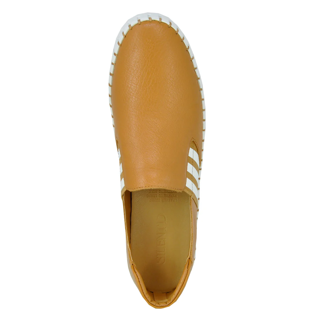 Becca Leather Platform Slip On - Image 3