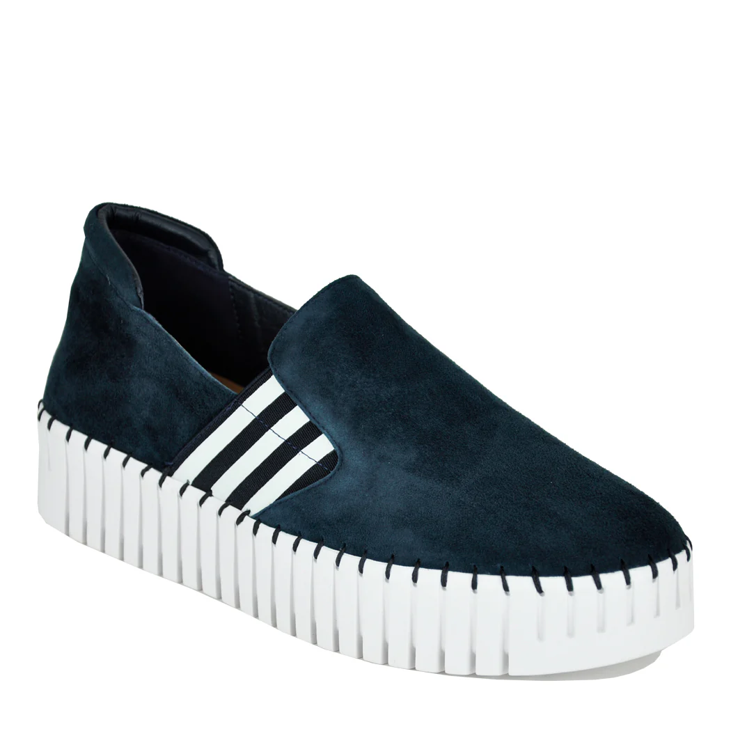 Becca Suede Platform Slip On