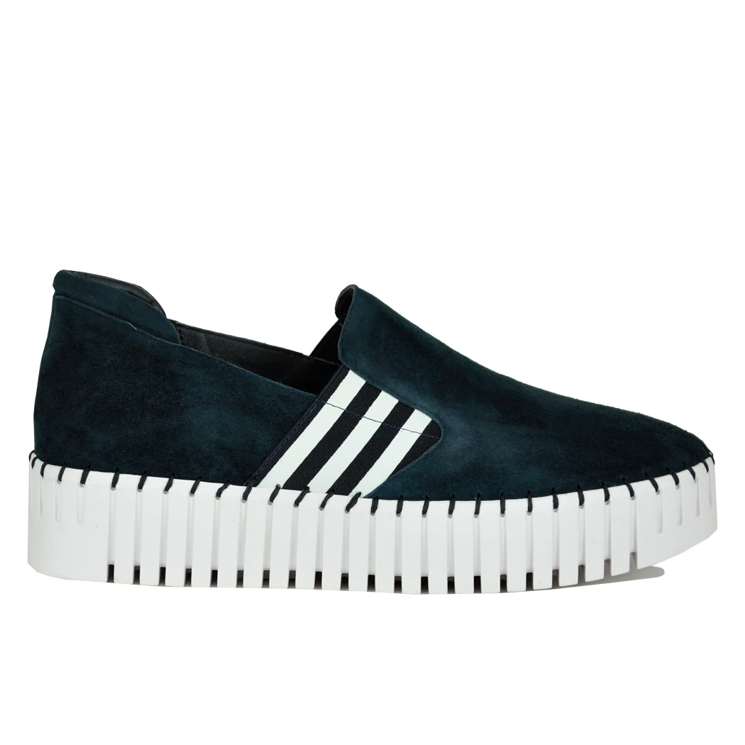 Becca Suede Platform Slip On - Image 2