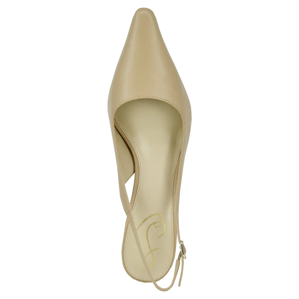 Bianka Leather Slingback Heel - Image 3