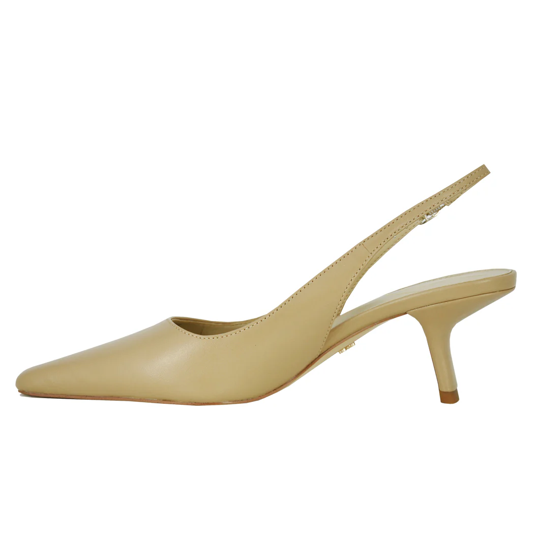 Bianka Leather Slingback Heel - Image 4