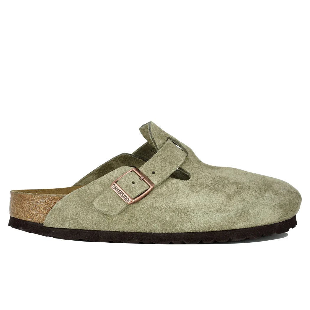 Boston-560773 Suede Footbed Mule - Image 2