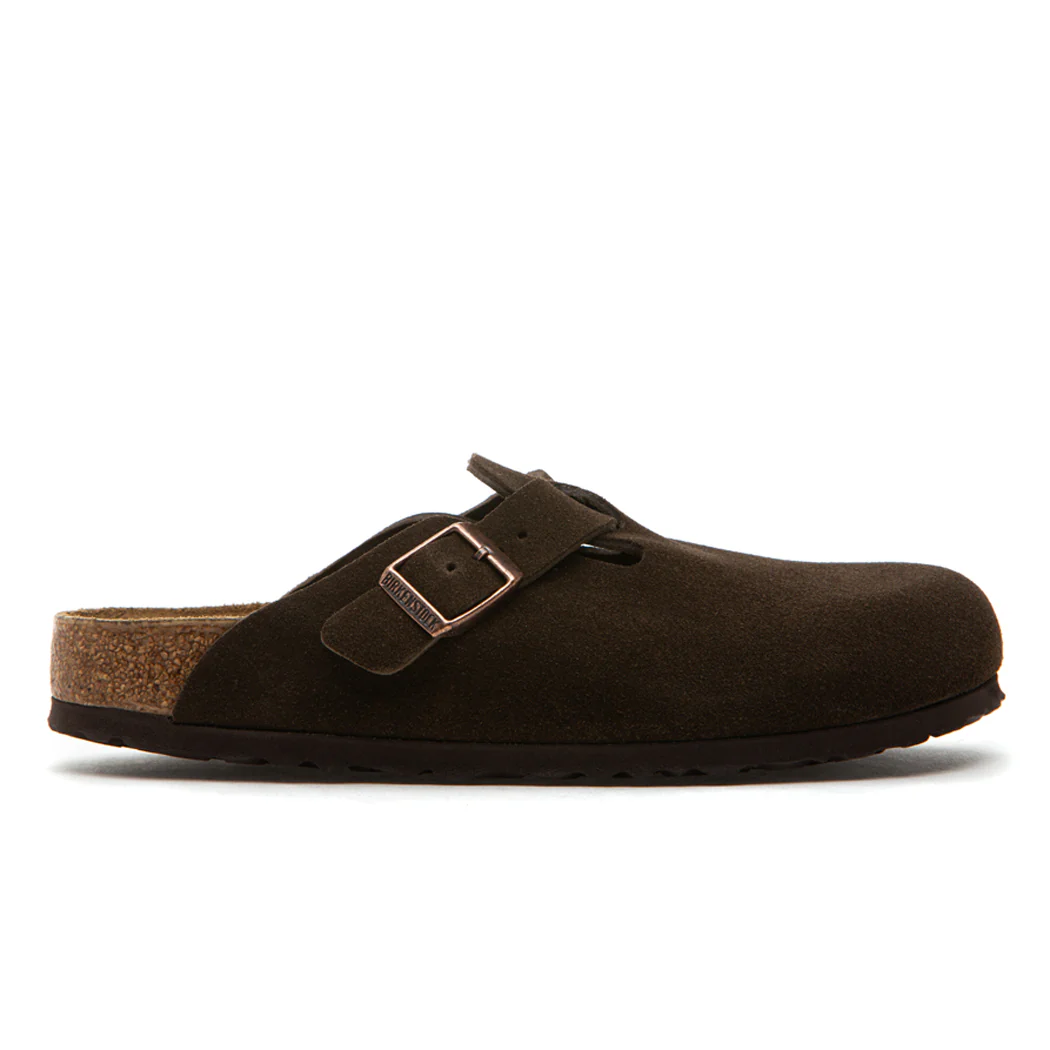 Boston-N660463 Suede Closed Mule - Image 2