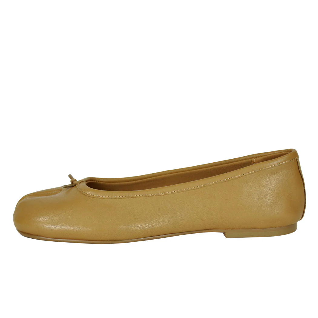 Calico Leather Split Ballet Flat - Image 4