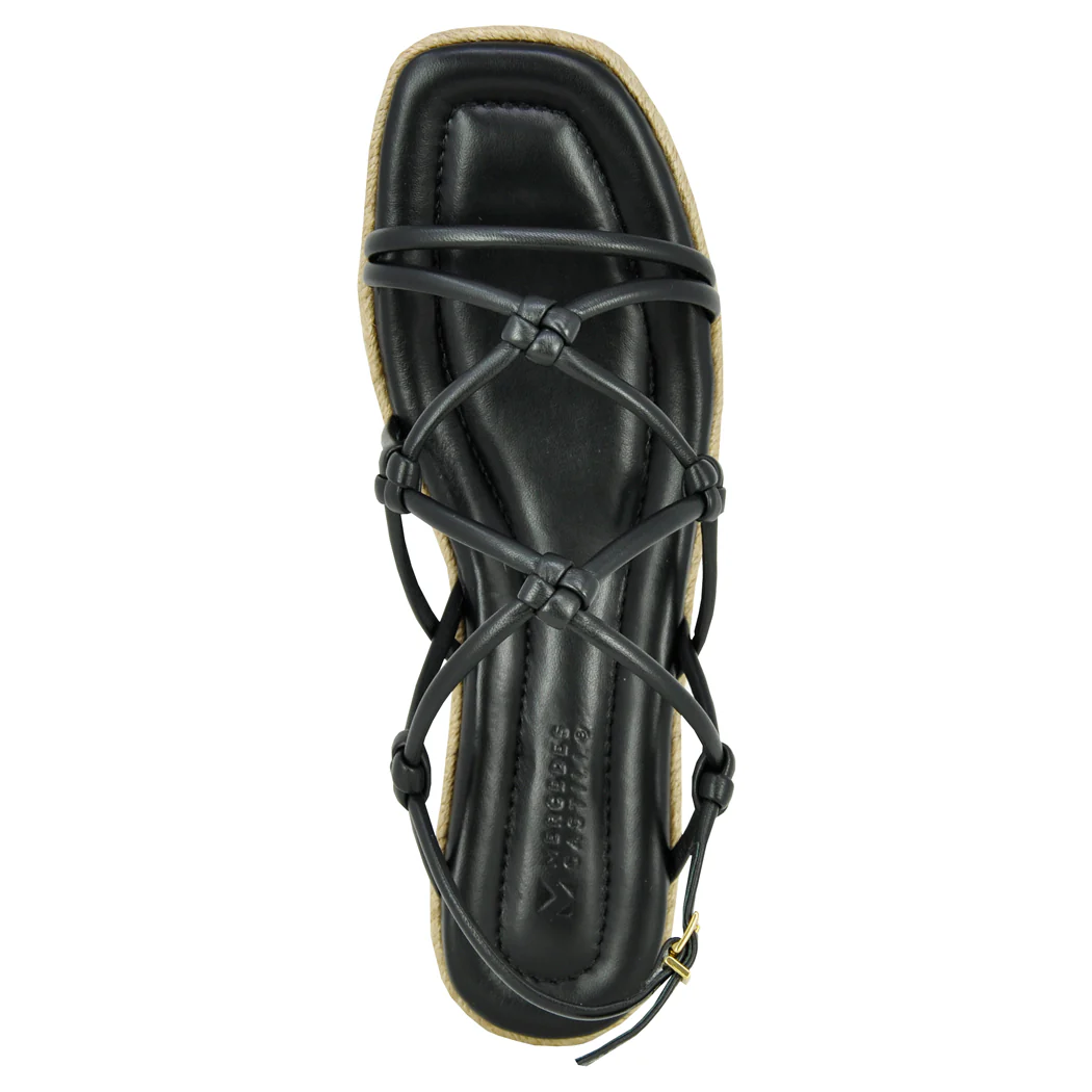 Camille Leather Platform Espadrille Sandal - Image 3