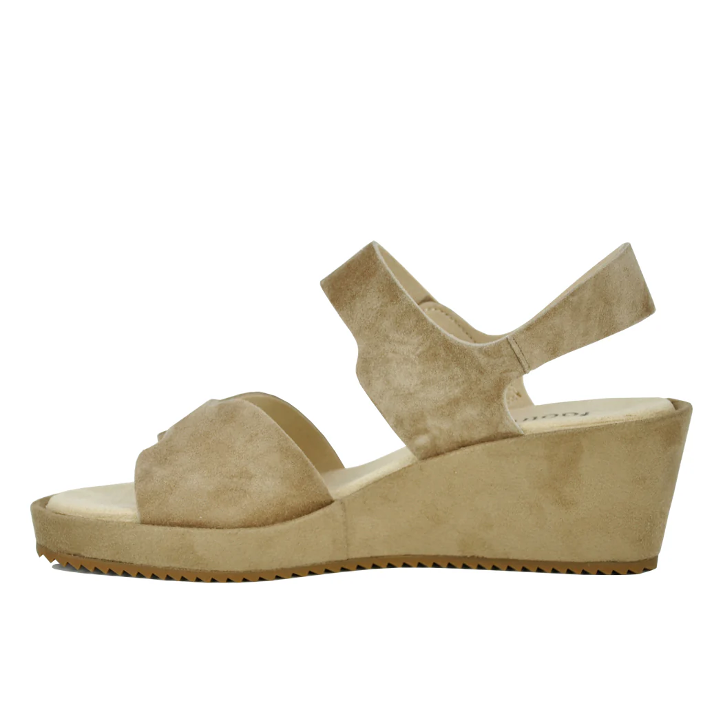 Candid Suede Wedge Sandal - Image 4