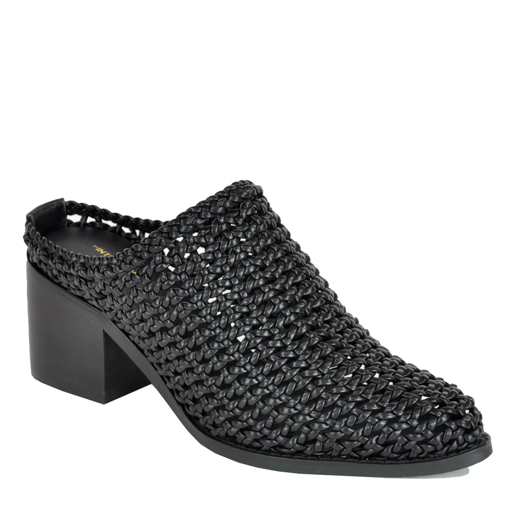 Caps Woven Heel Mule