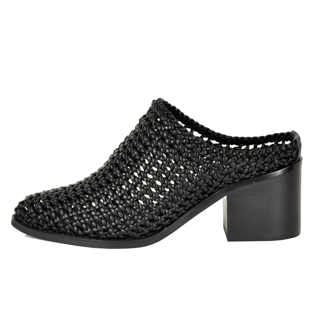 Caps Woven Heel Mule - Image 4