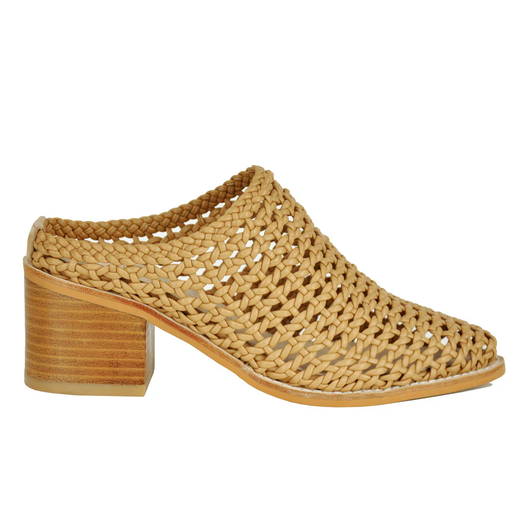 Caps Woven Heel Mule - Image 2