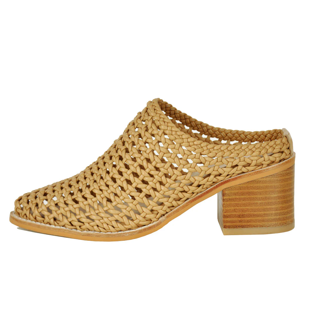 Caps Woven Heel Mule - Image 4