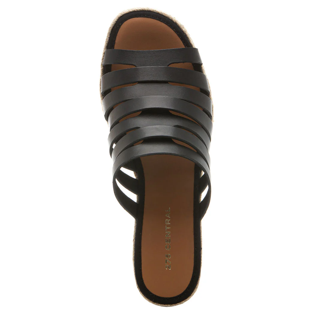 Carmen Leather Espadrille Slide - Image 3