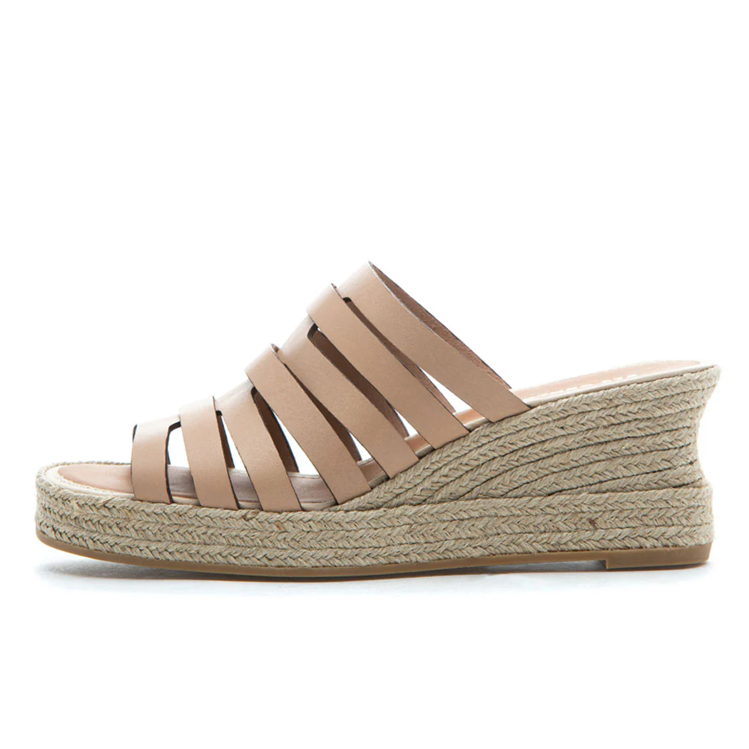 Carmen Leather Espadrille Slide - Image 4