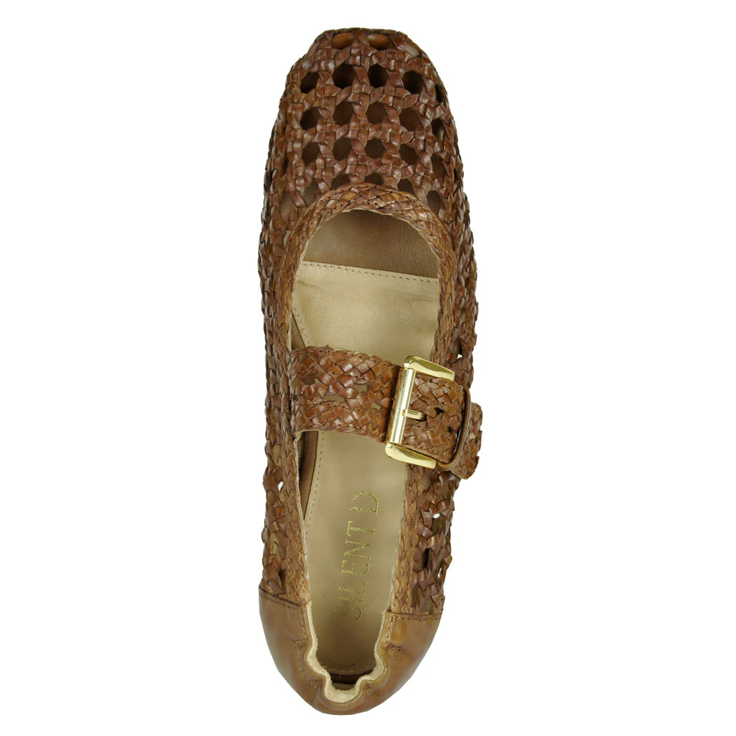 Carmi Woven Strap Flat - Image 3