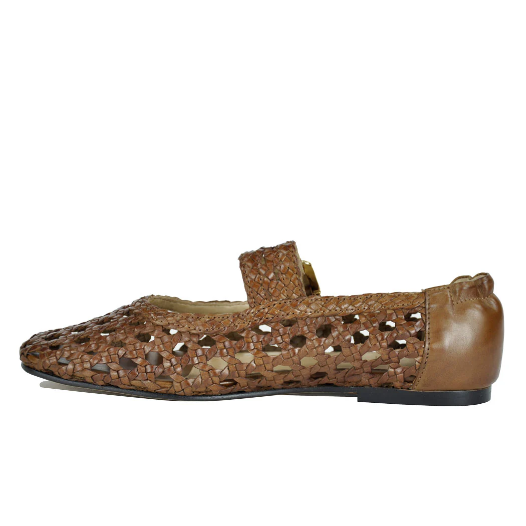 Carmi Woven Strap Flat - Image 4