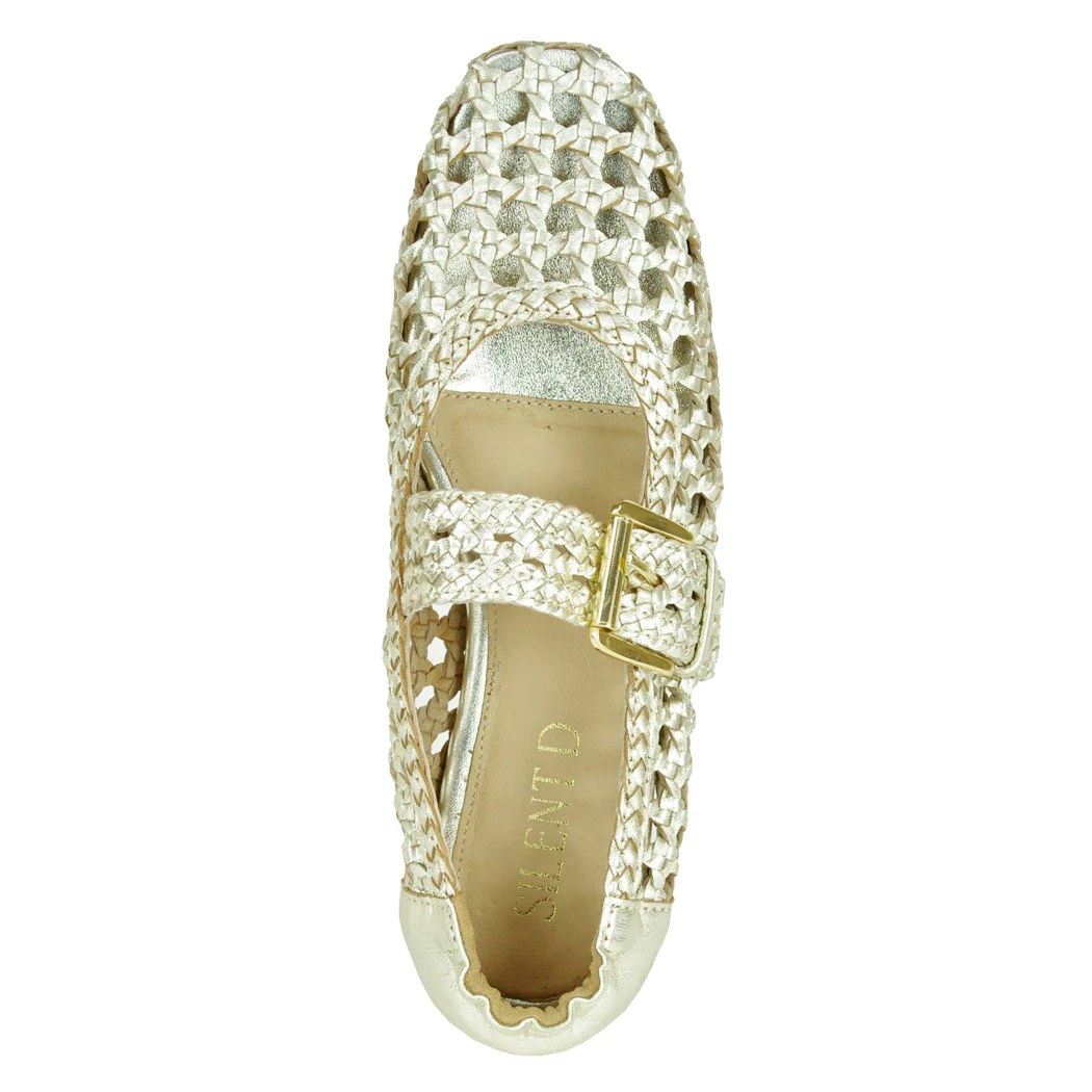 Carmi Woven Strap Flat - Image 3