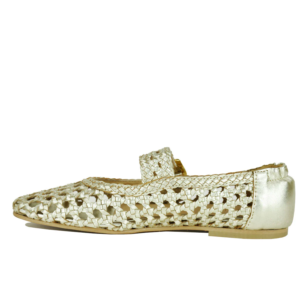 Carmi Woven Strap Flat - Image 4