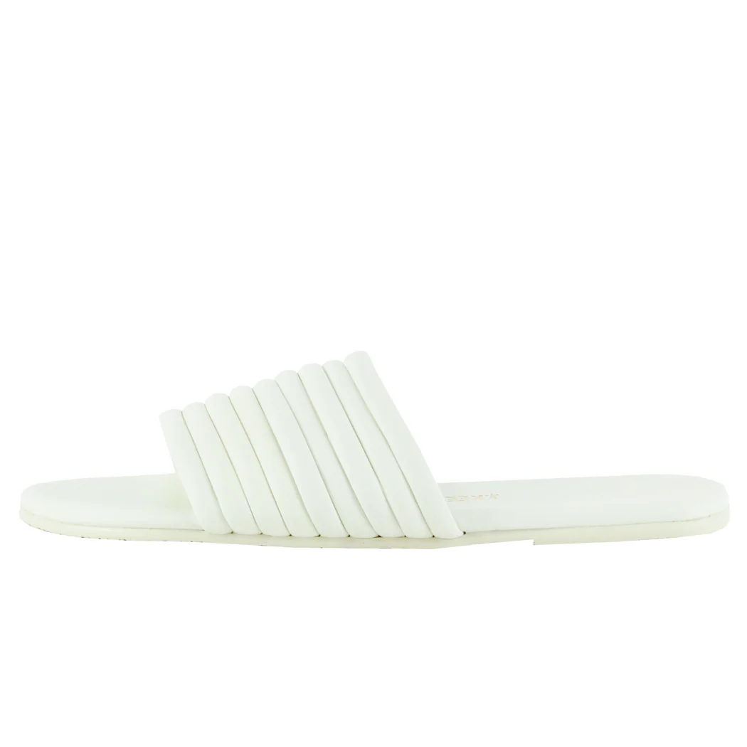 Caro Leather Flat Slide - Image 4