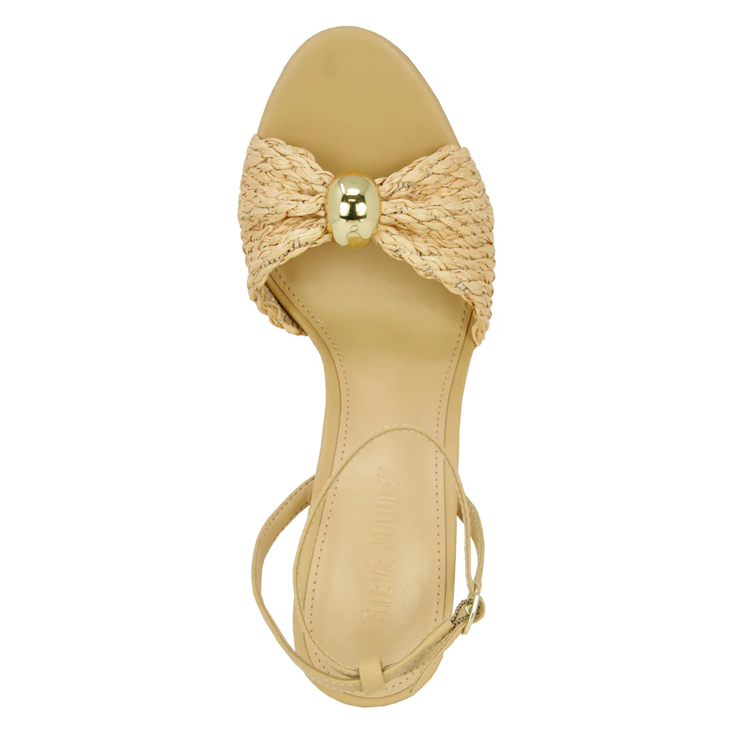 Cheyla Raffia Heel Sandal - Image 3