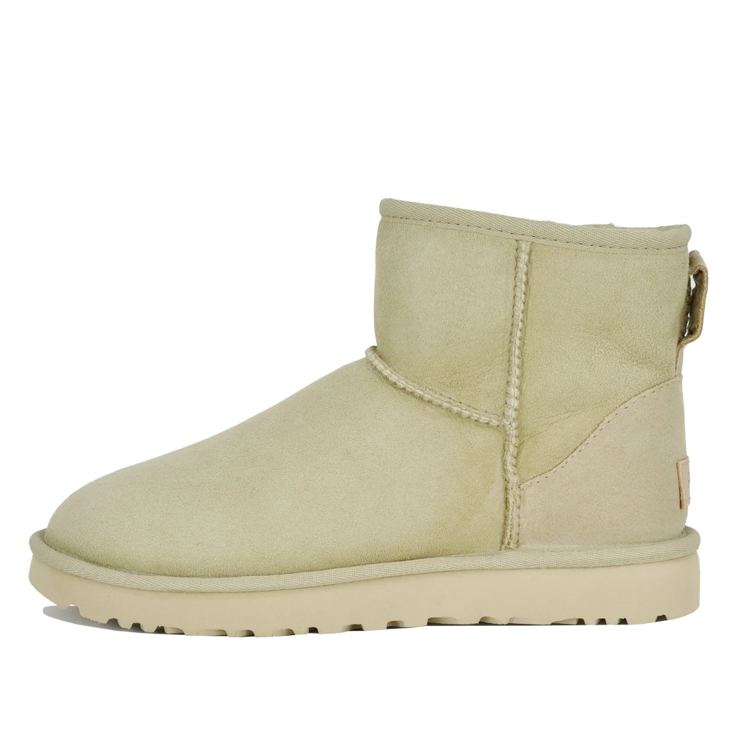 Classic Mini II Suede Shearling Bootie - Image 4