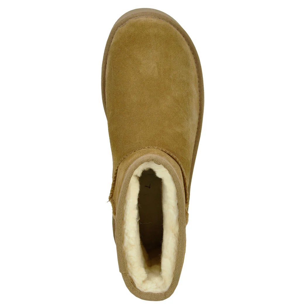 Classic Mini Platform Suede Platform Bootie - Image 3